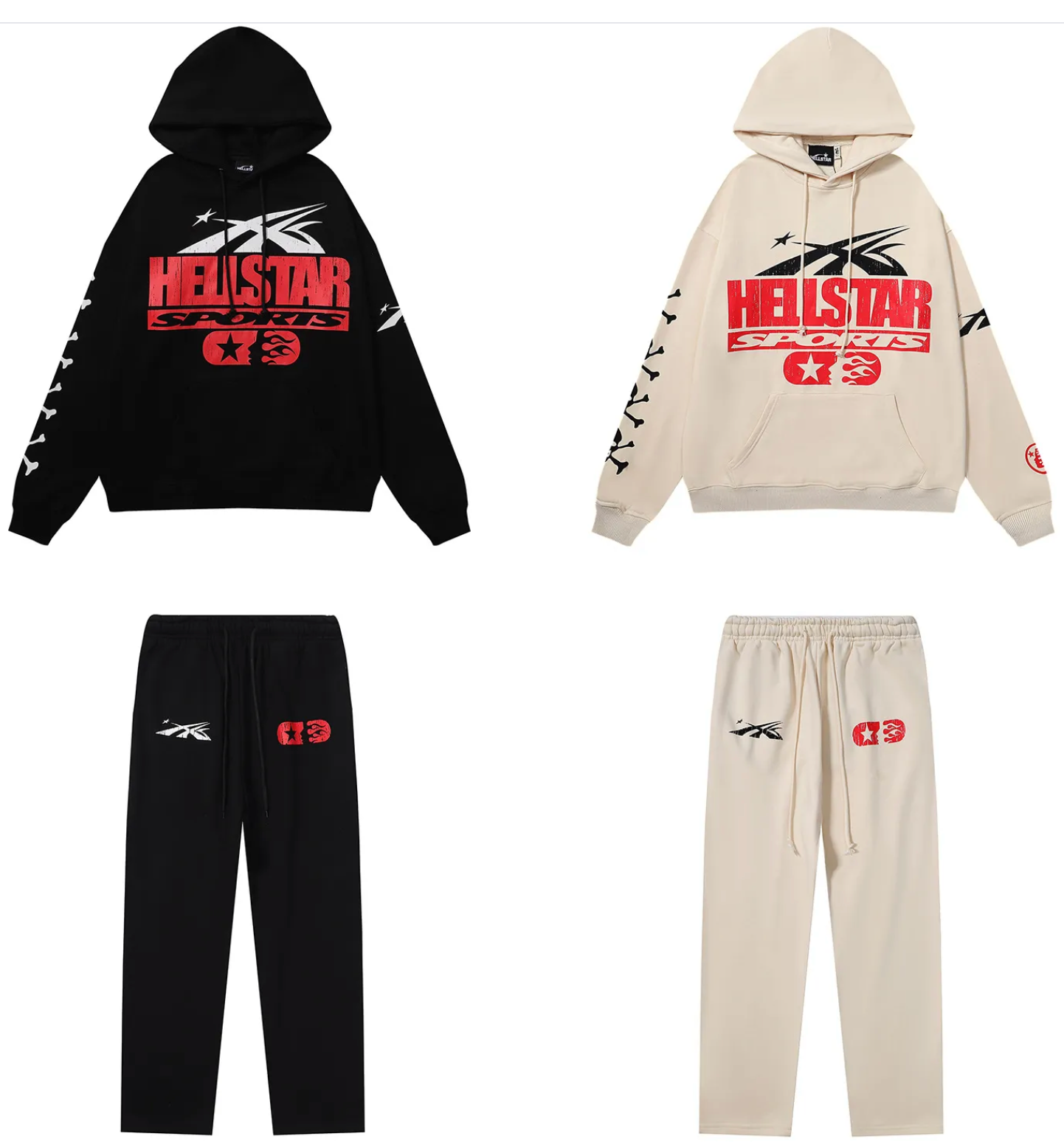 Retro Cotton Hooded Sweatshirt for Men and Women