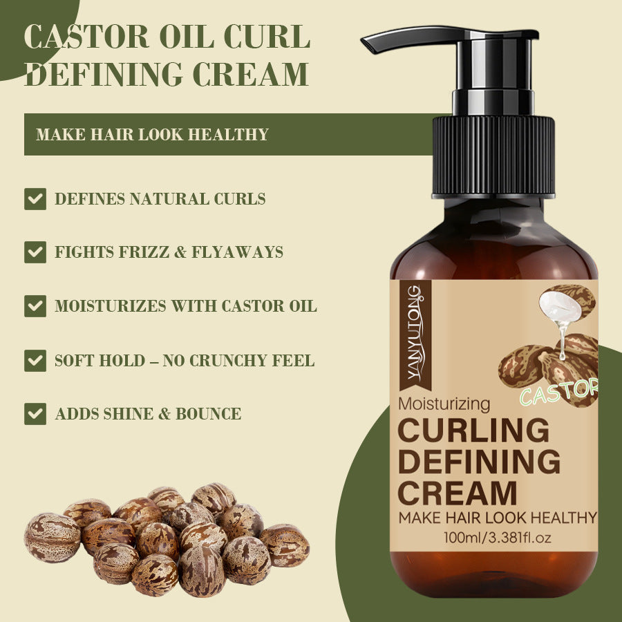 Castor Oil Curl Styling Cream