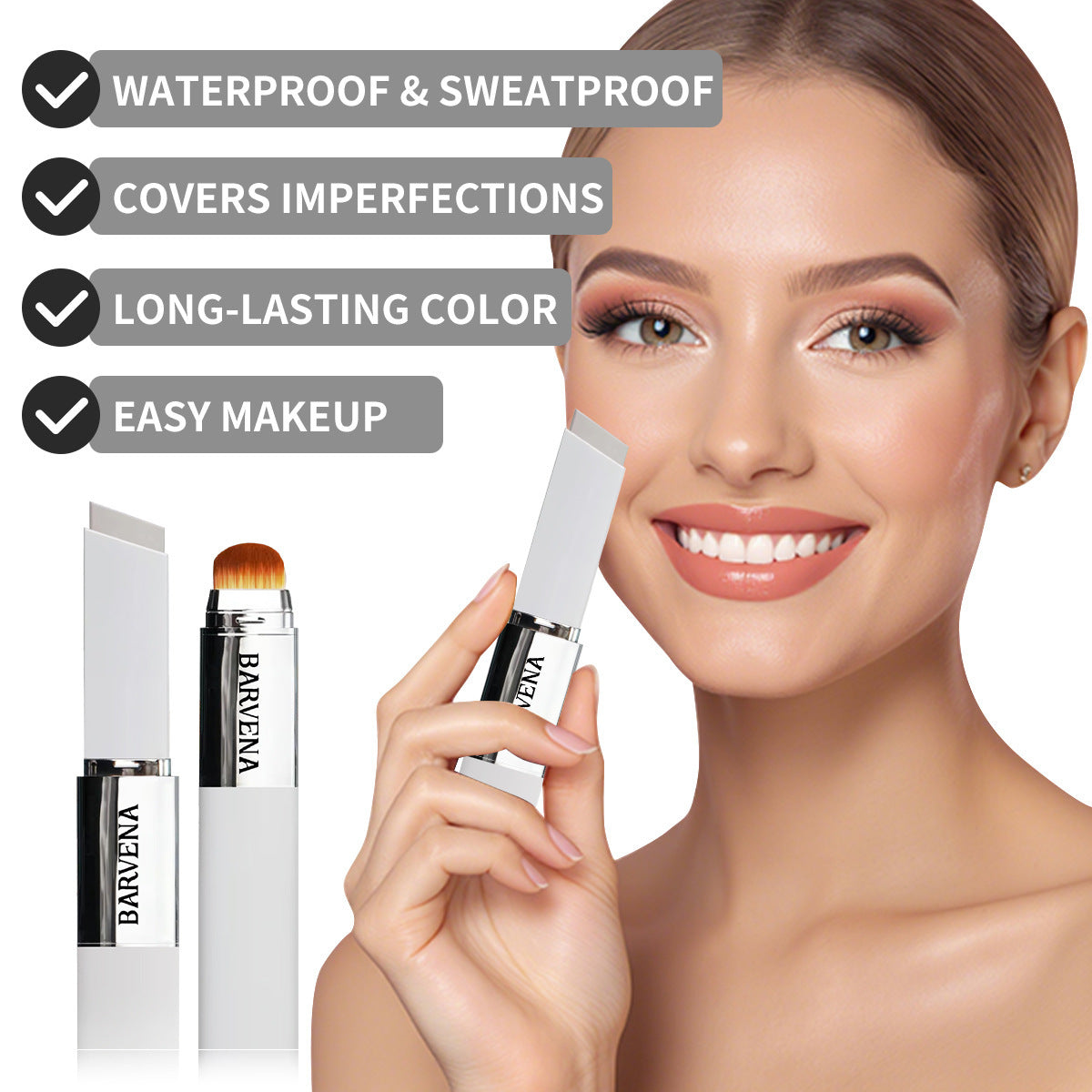 Barvena Color Changing Foundation Stick