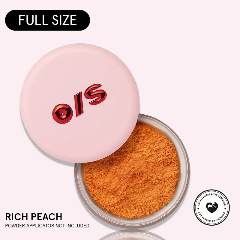 Loose Powder Blush with Puff