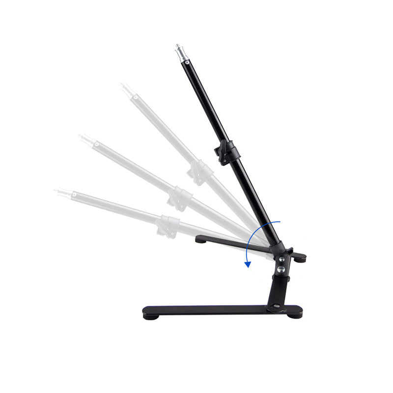 Adjustable Phone Live Streaming Stand with Fill Light