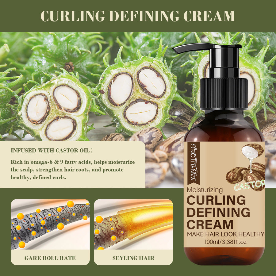 Castor Oil Curl Styling Cream