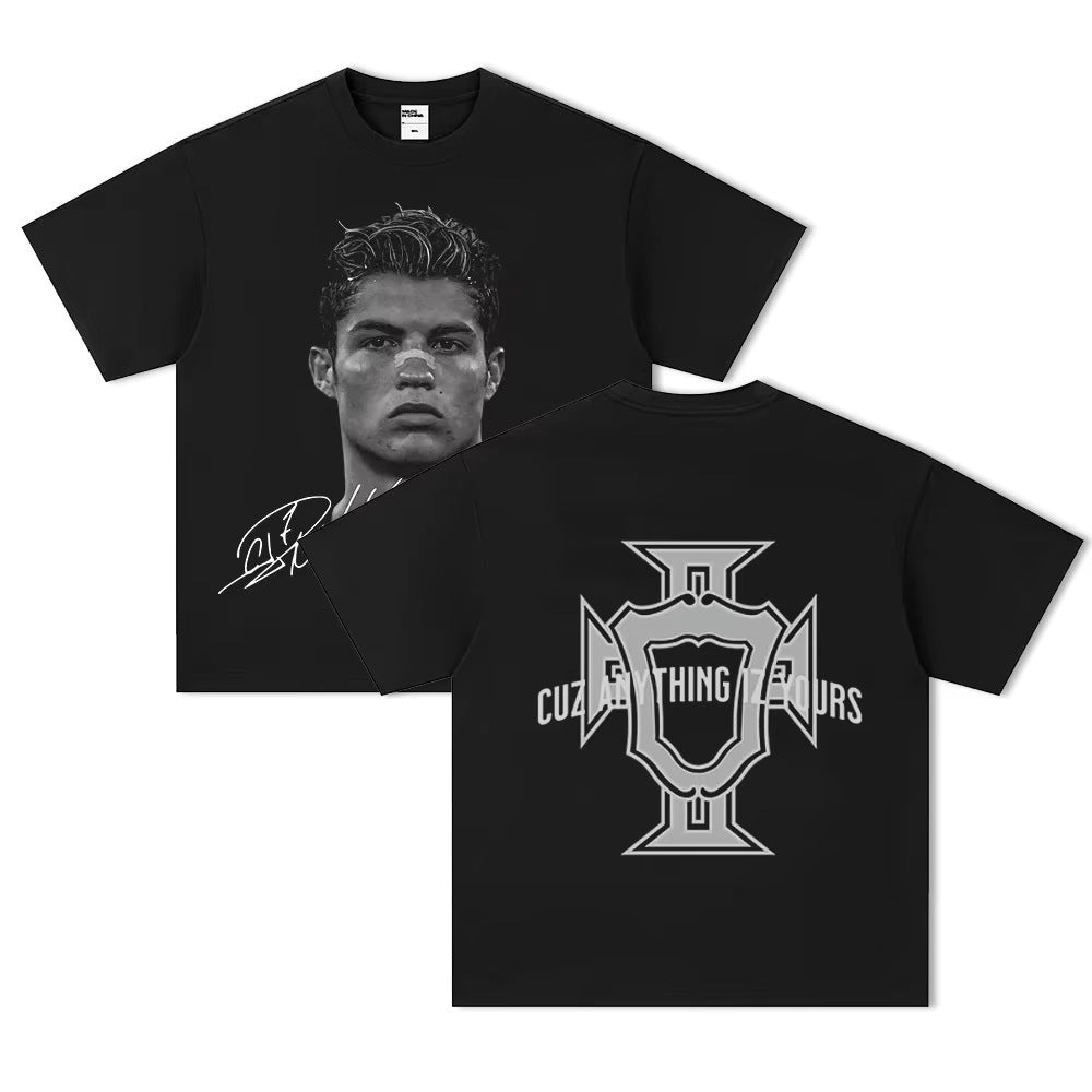 Cristiano Ronaldo Neymar Print Mens T-Shirt