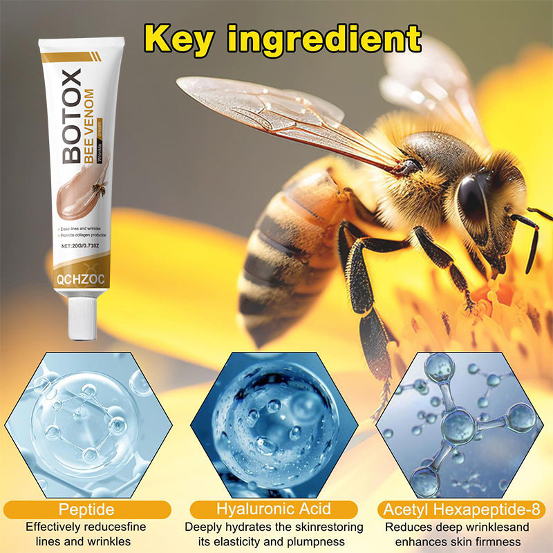 Bee Venom Facial Cream for Hydration and Skin Rejuvenation
