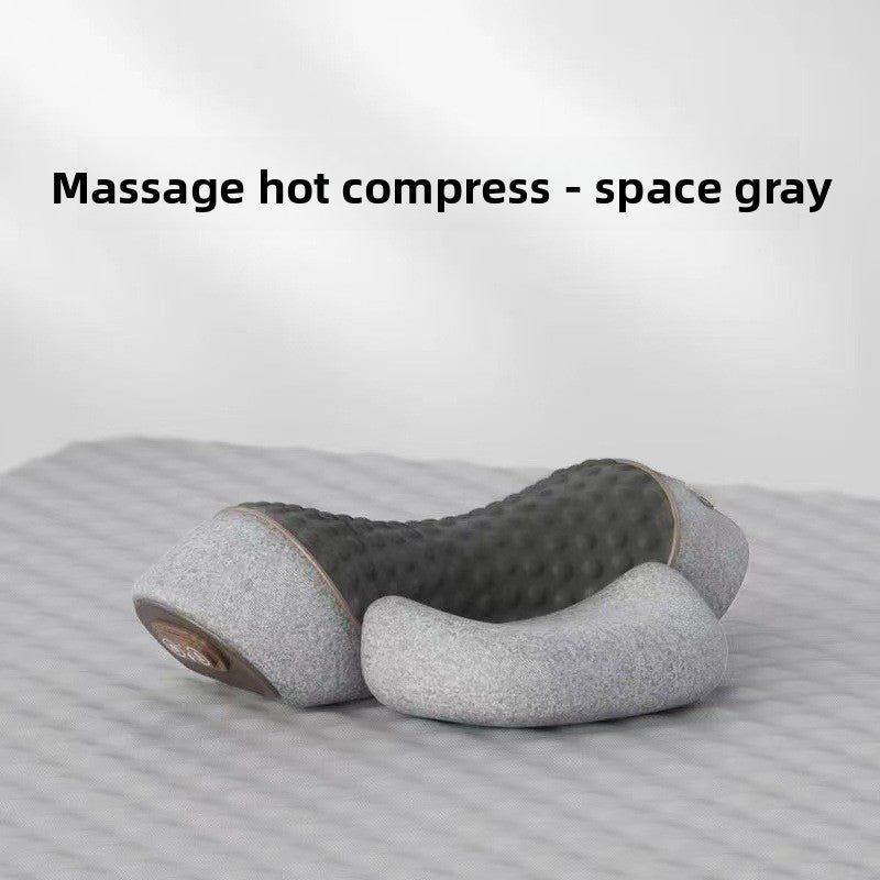 Amazon Spot English Switch Cervical Spine Pillow to Protect the Vertebrae for Sleeping Special Massage Spine Non-Traction Heating Compress