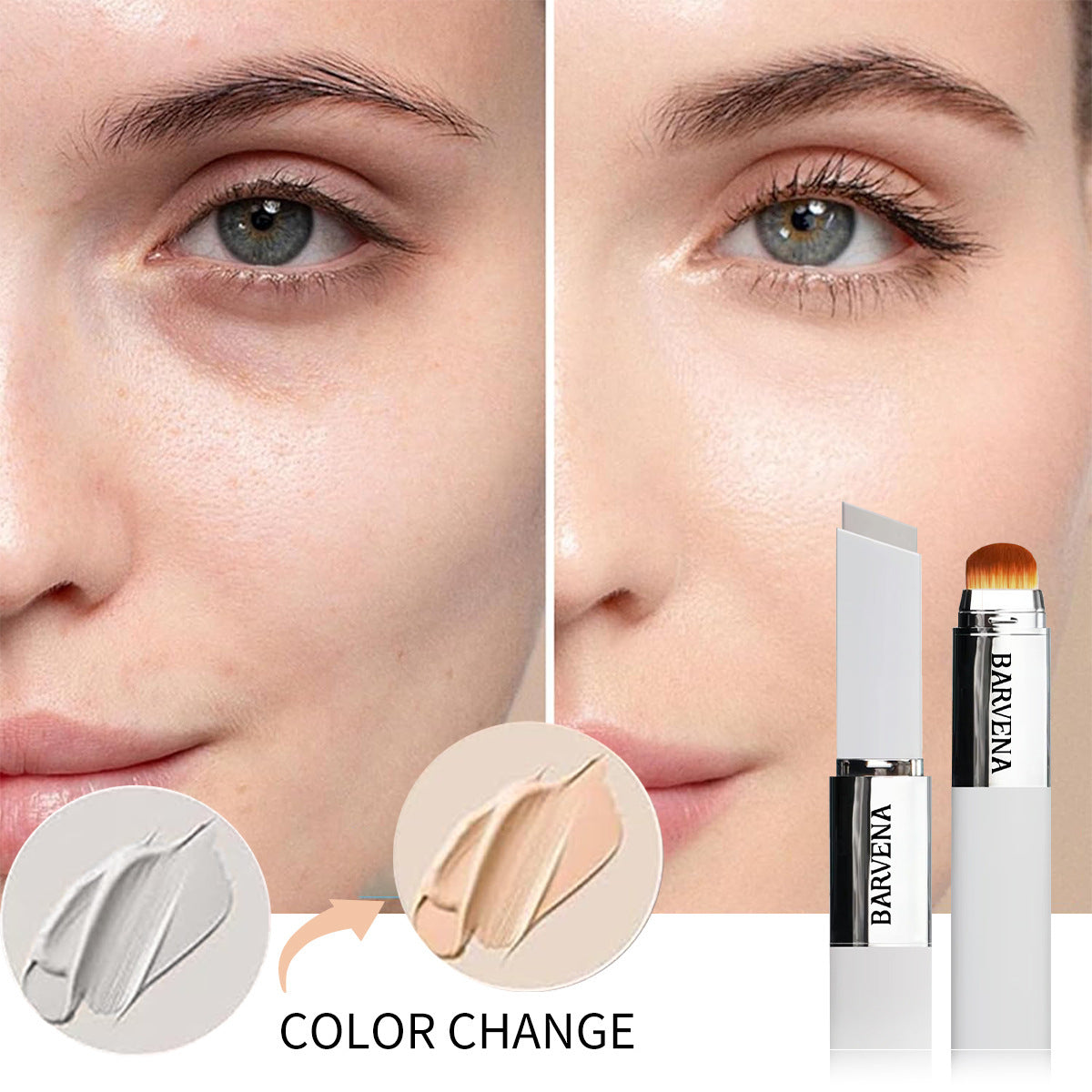 Barvena Color Changing Foundation Stick