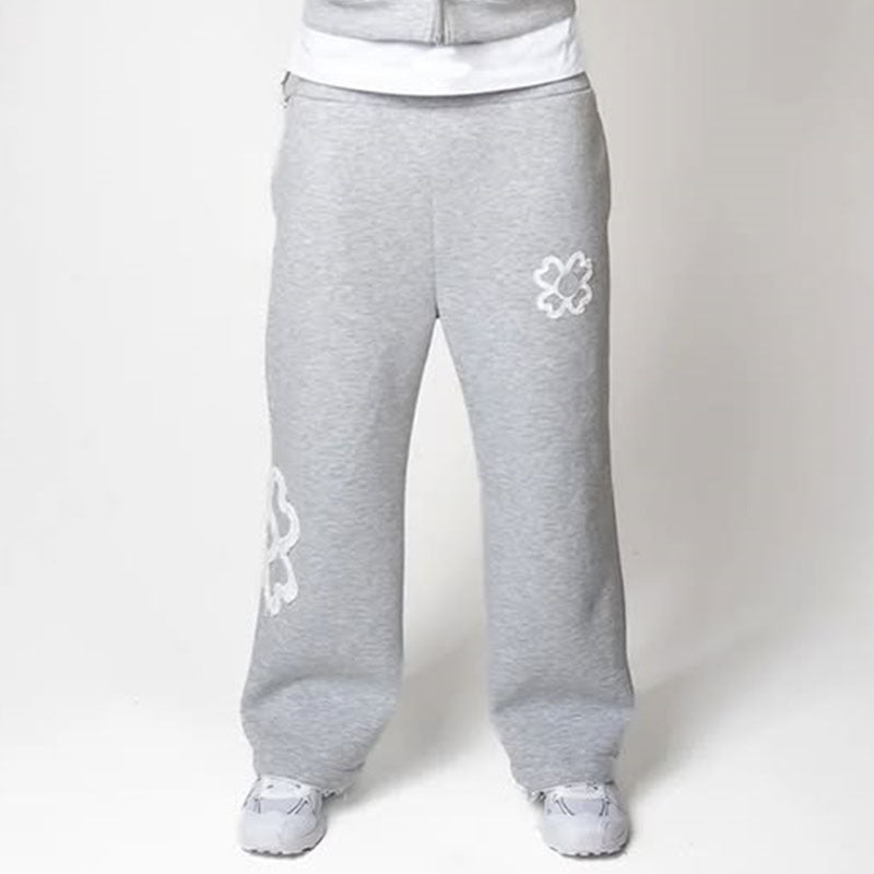 Geometric Print Hooded Zipper Sweatshirt