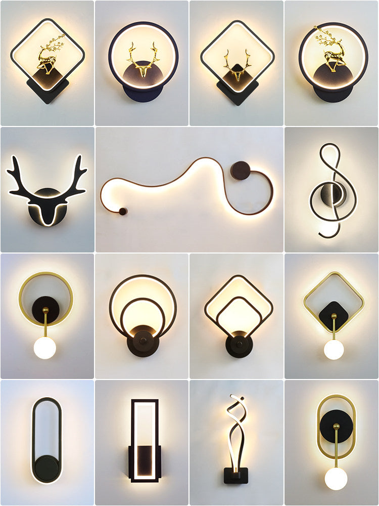 Modern LED Wall Light for Indoor Use