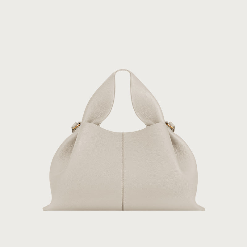 Polene Style Leather Crossbody Bag