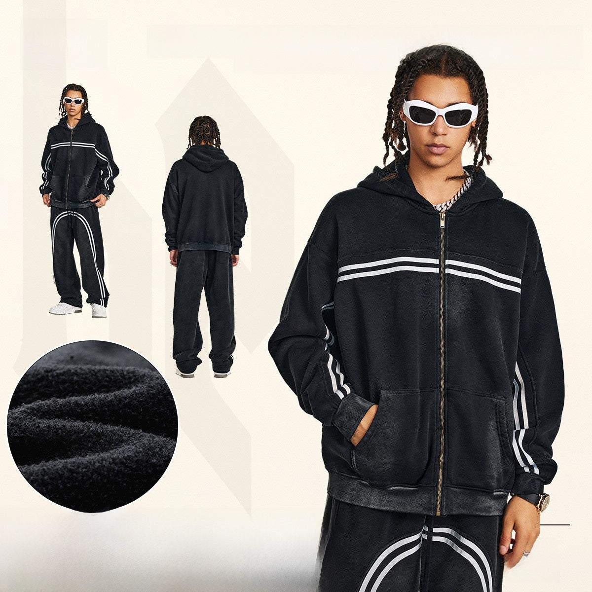 Hooded Sports Sweatshirt for Men