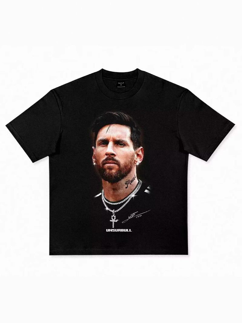 Cristiano Ronaldo Neymar Print Mens T-Shirt