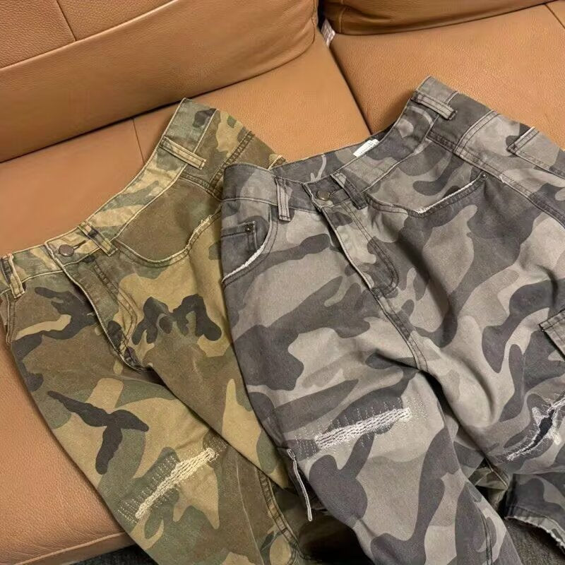 Camouflage Casual Cargo Pants