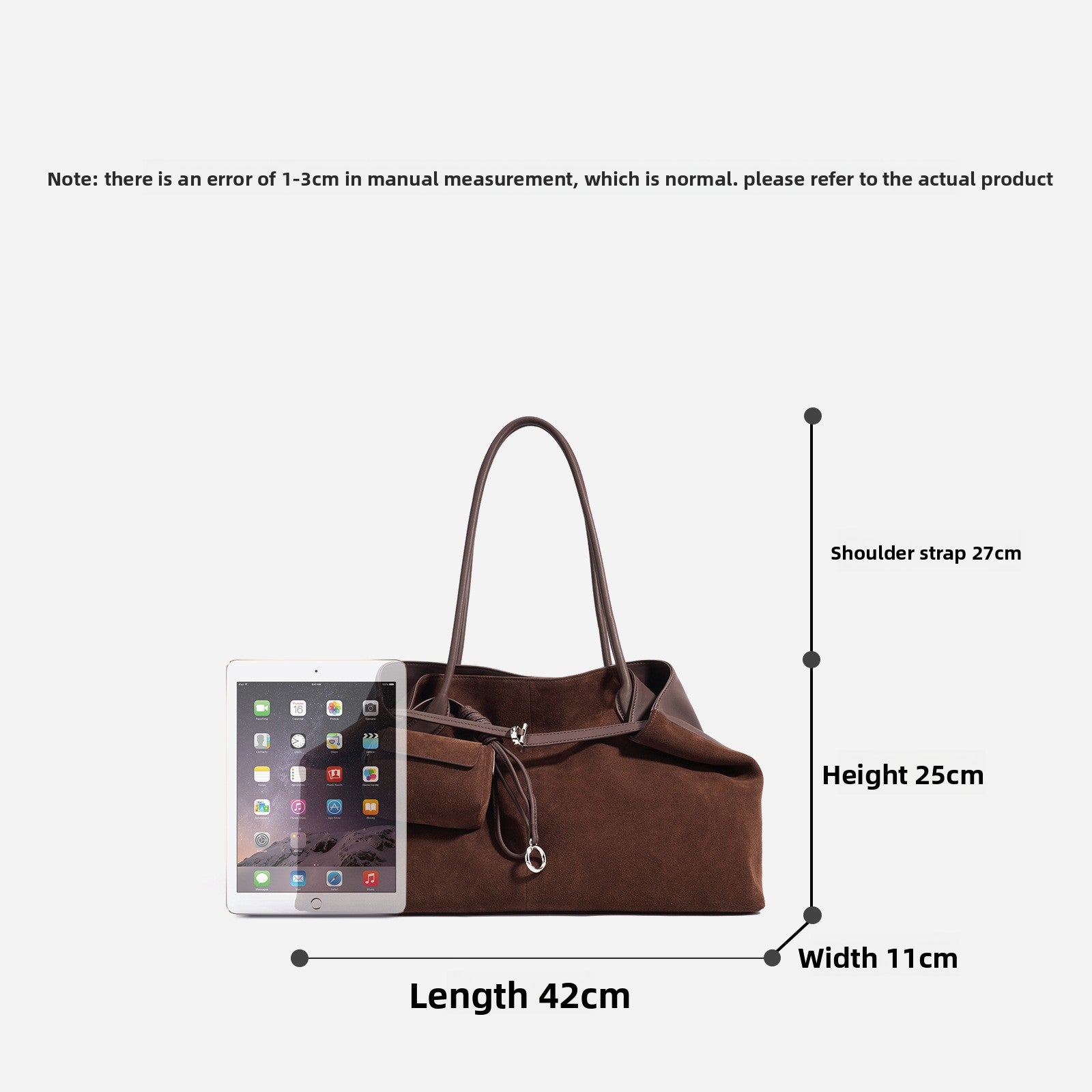 Genuine Leather Large Capacity Tote Bag for Women
