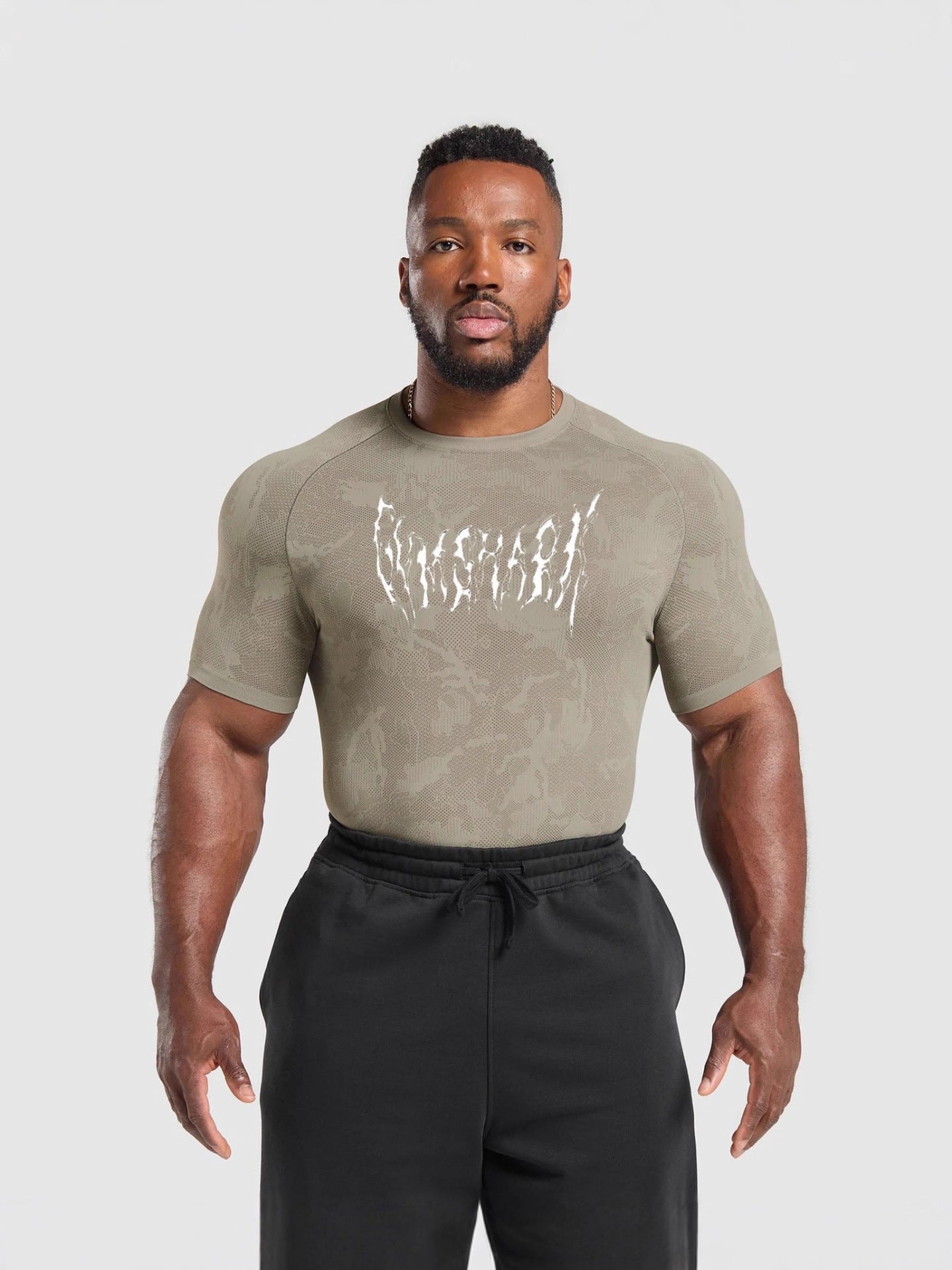 Mens Quick-Dry Fitness Compression T-Shirt