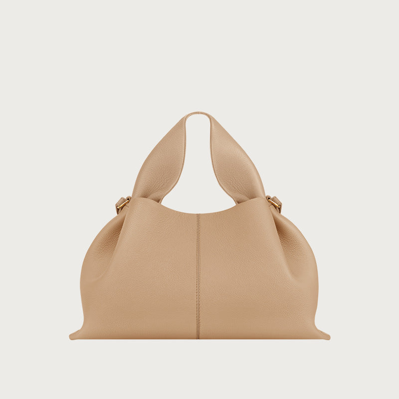 Polene Style Leather Crossbody Bag