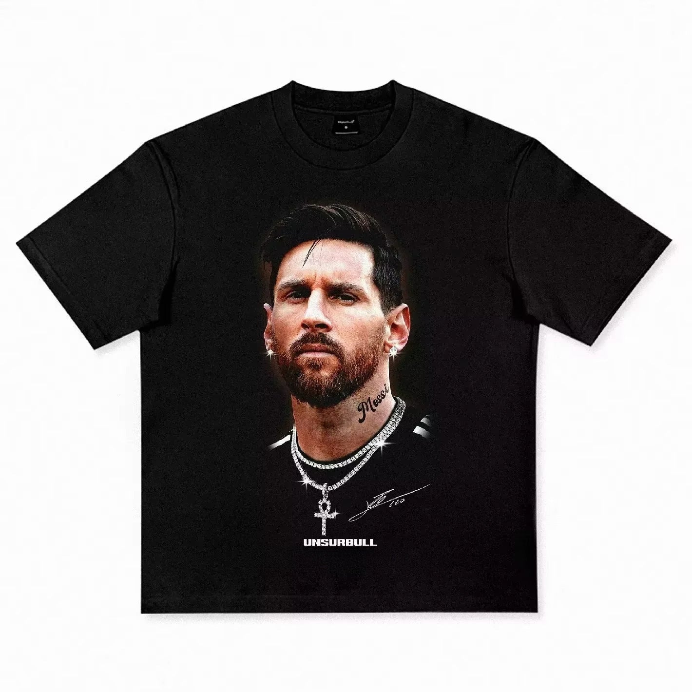 Cristiano Ronaldo Neymar Print Mens T-Shirt