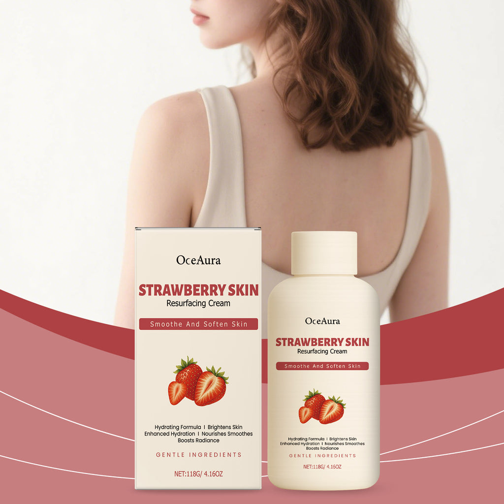 Strawberry Hydrating Body Cream for Dry Skin