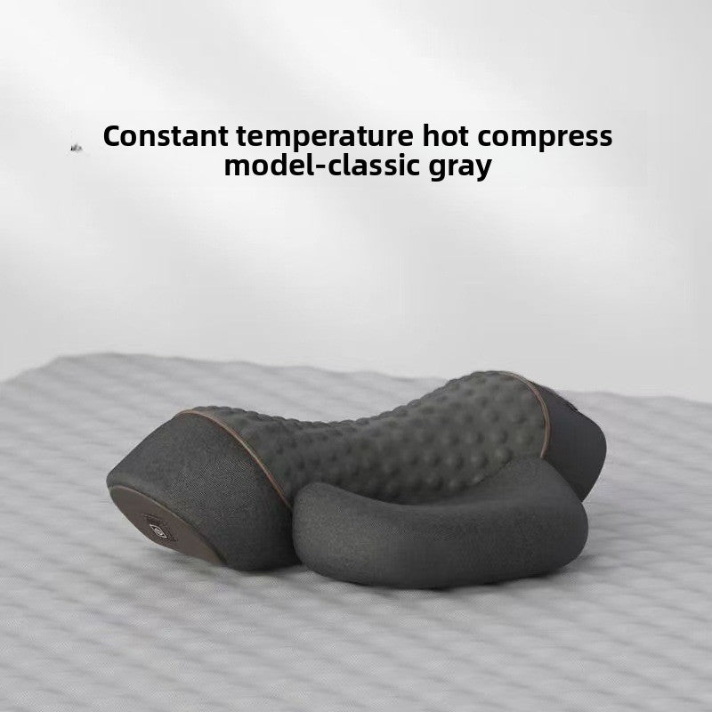 Amazon Spot English Switch Cervical Spine Pillow to Protect the Vertebrae for Sleeping Special Massage Spine Non-Traction Heating Compress