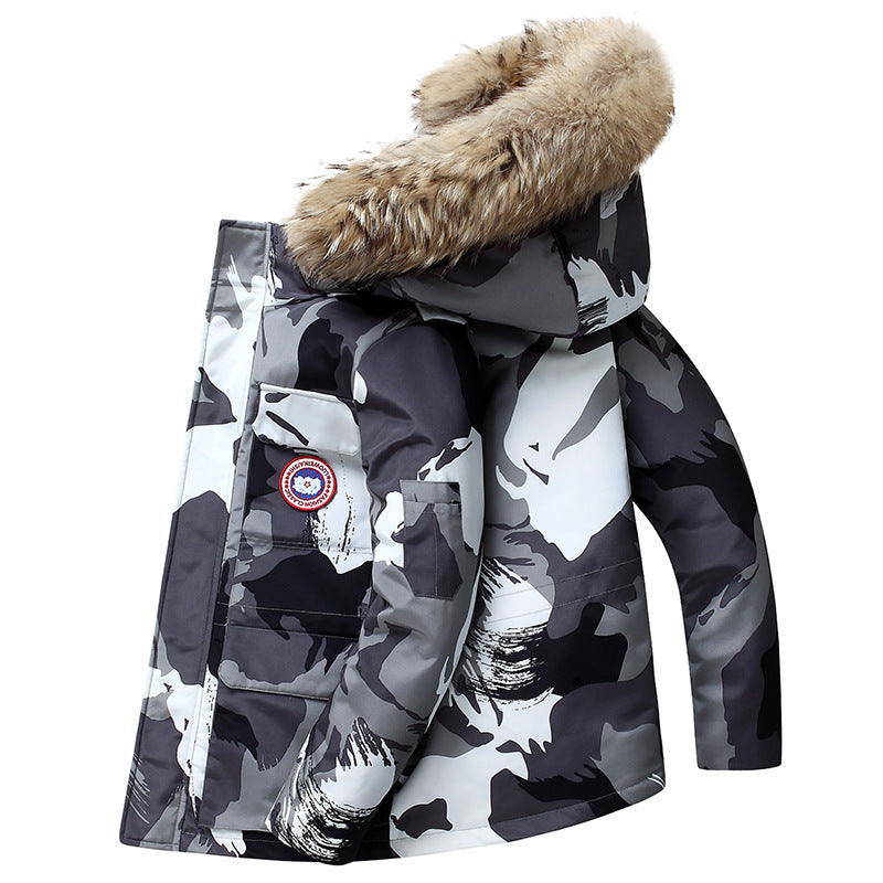 Parker Hooded down Jacket for Men and Women