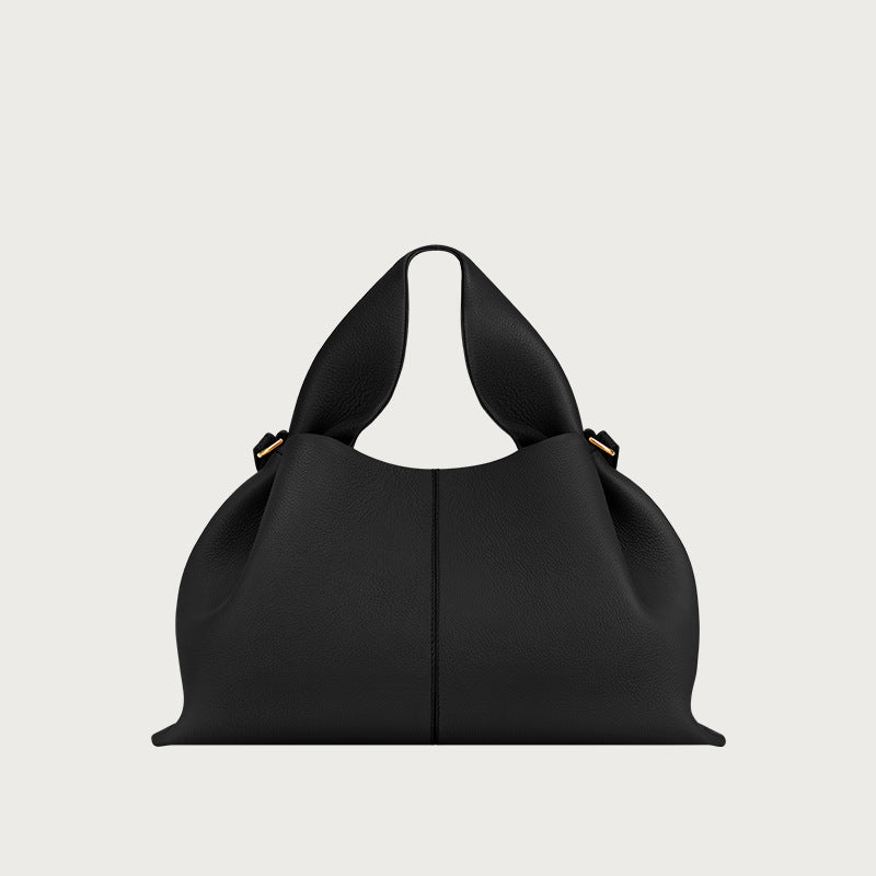Polene Style Leather Crossbody Bag