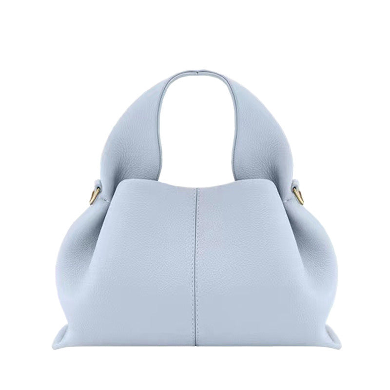 Polene Style Leather Crossbody Bag