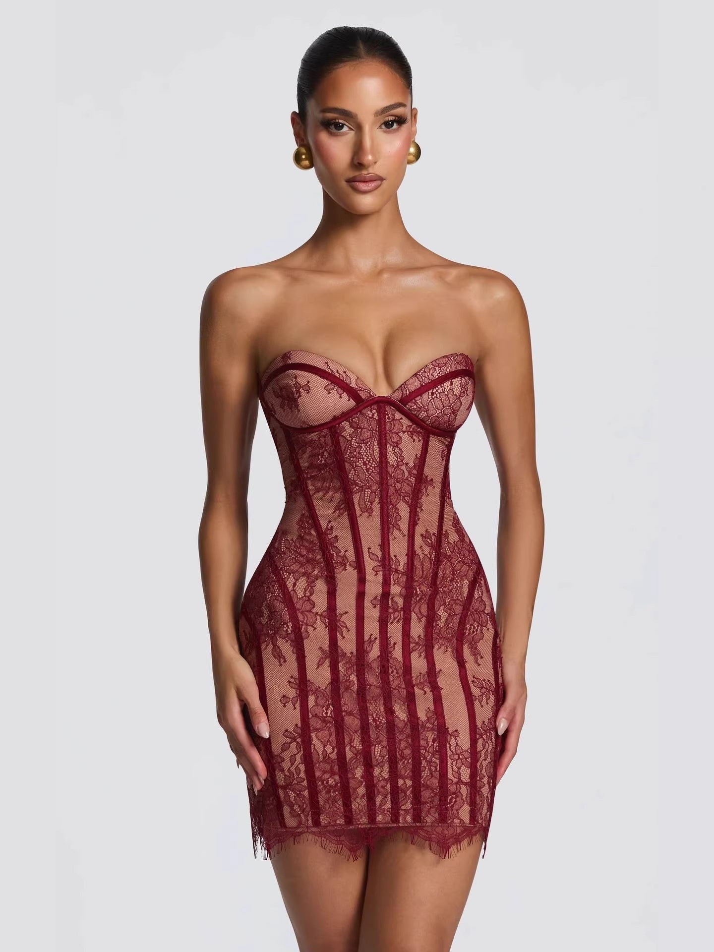 Bodycon A-Line Sleeveless Dress