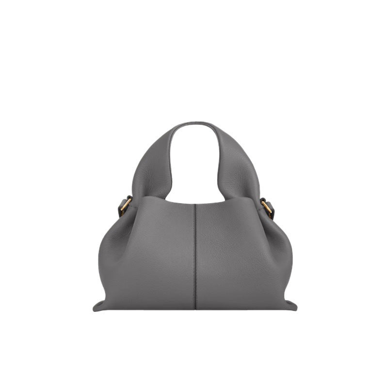 Polene Style Leather Crossbody Bag