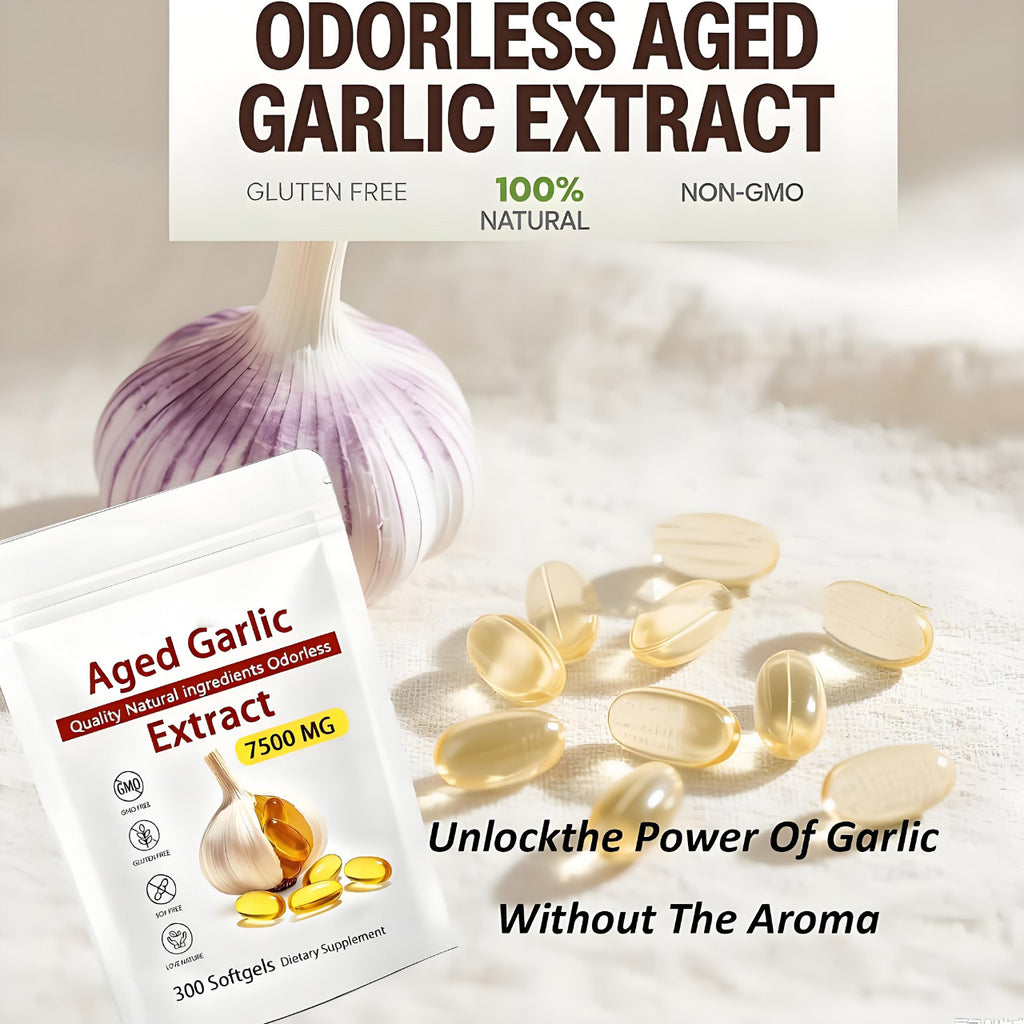 Tasteless Garlic Softgels