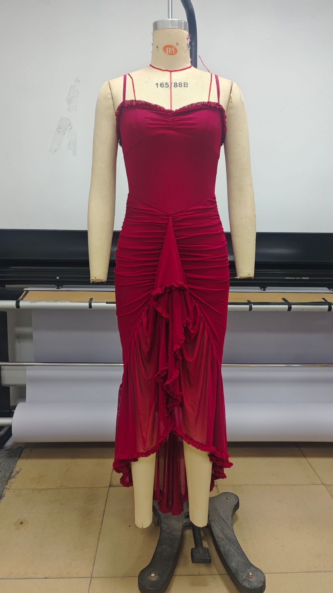 Sleeveless Long Dress with Sling
