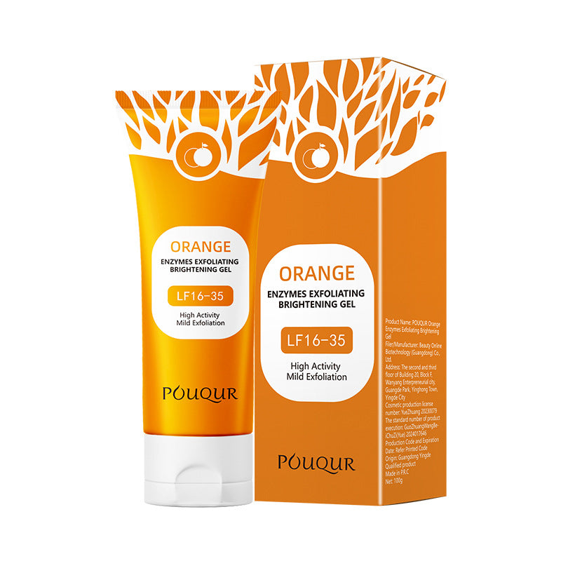 Orange Exfoliating and Brightening Gel