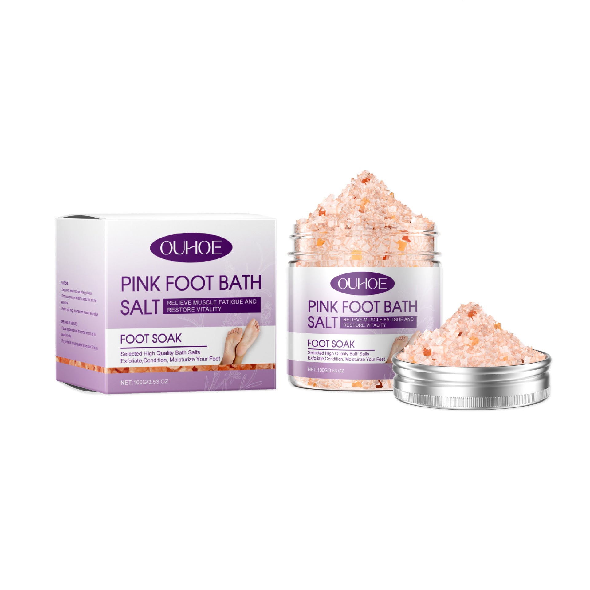 Foot soak salt
