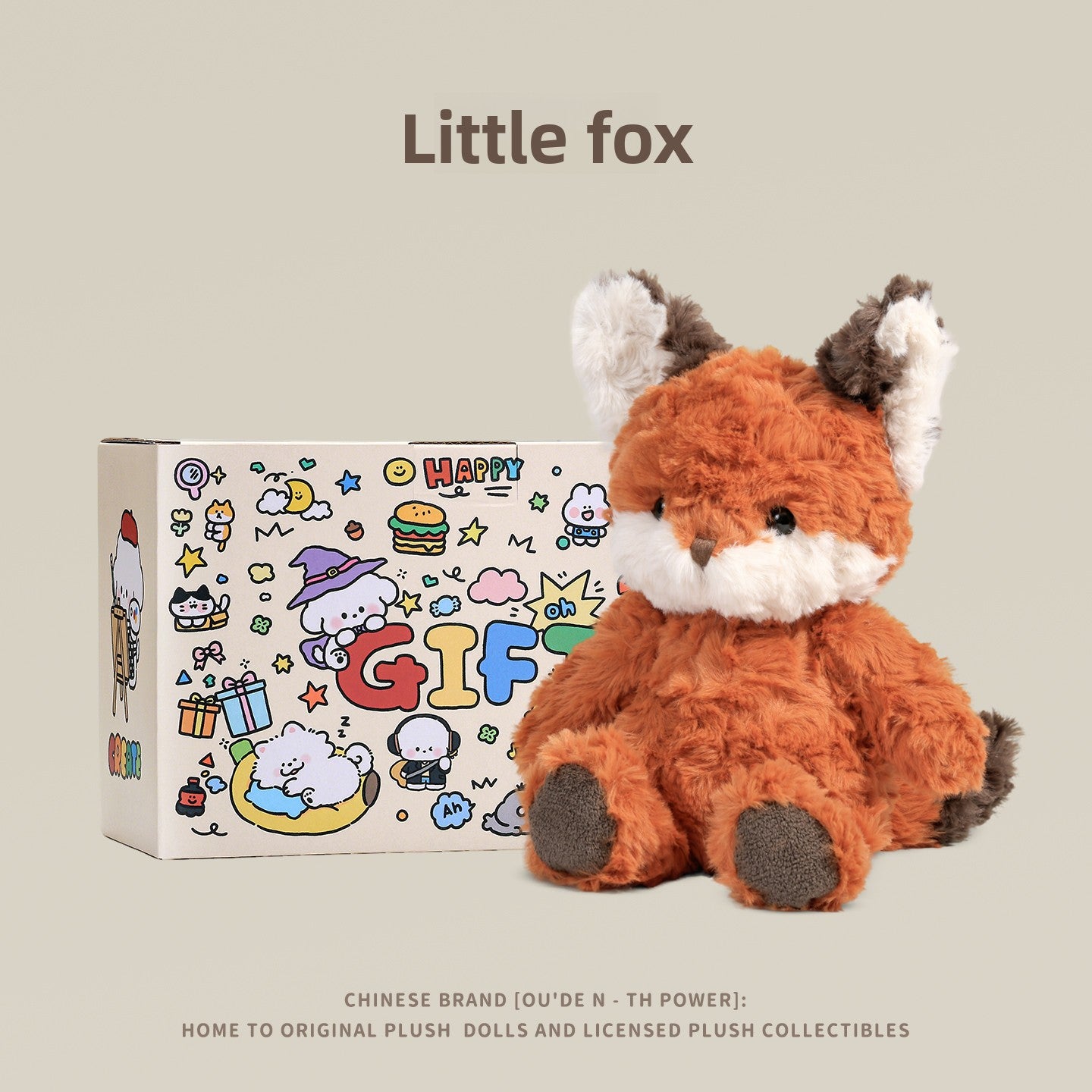 Little Fox Fei En Plush Doll with Accessories