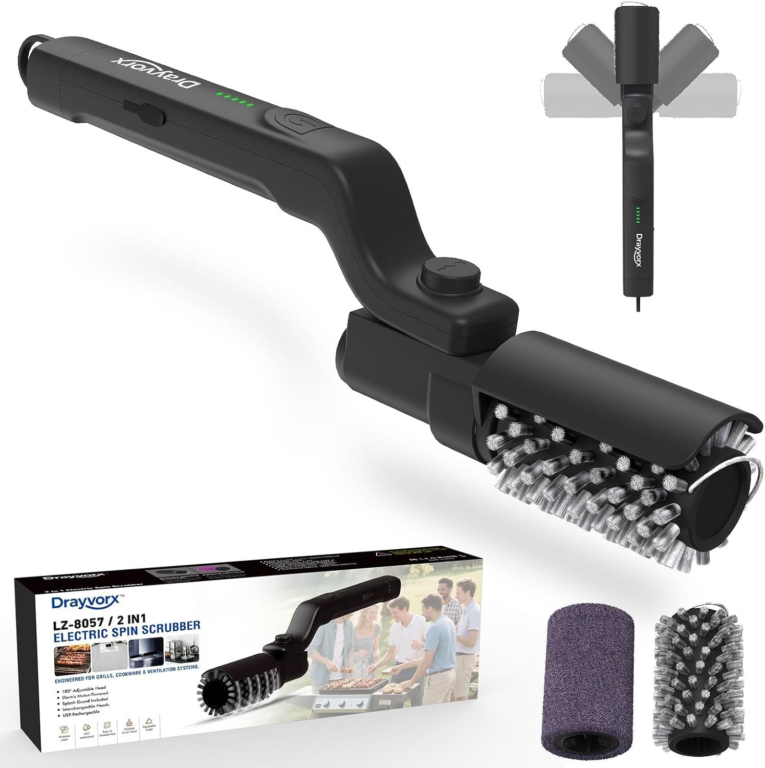 Electric Grill Cleaning Brush