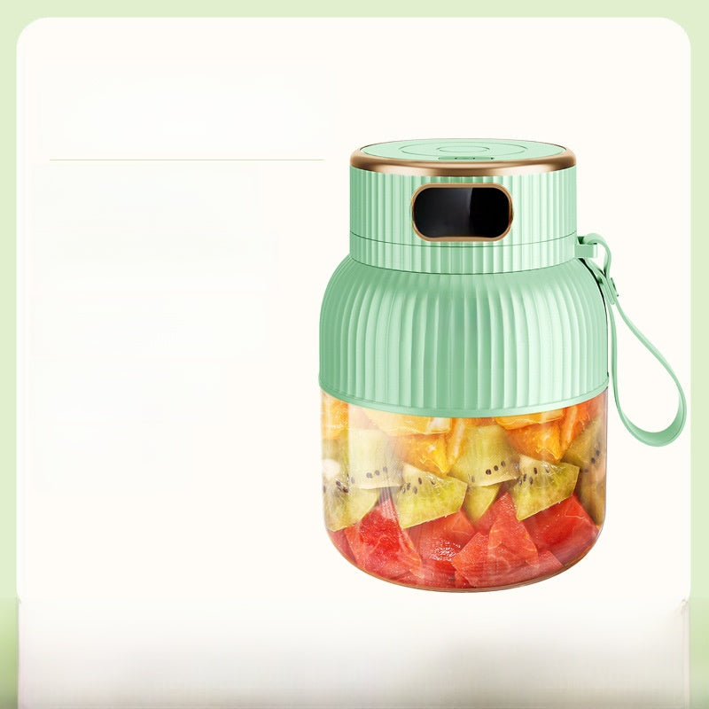 Portable household multi-functional small electric fruit juicer