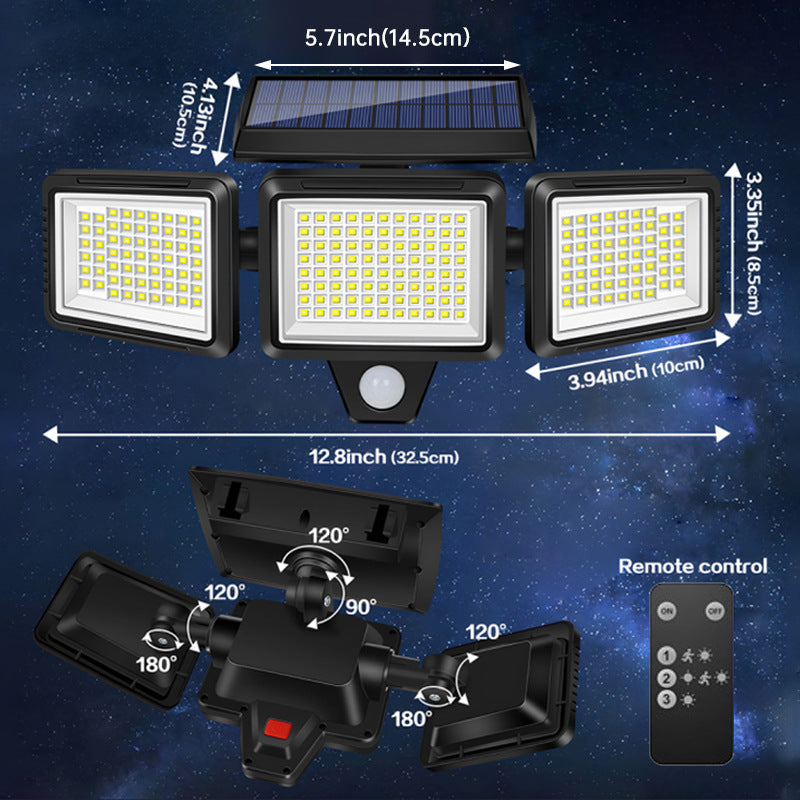 Smart Solar Powered Outdoor Garden Light