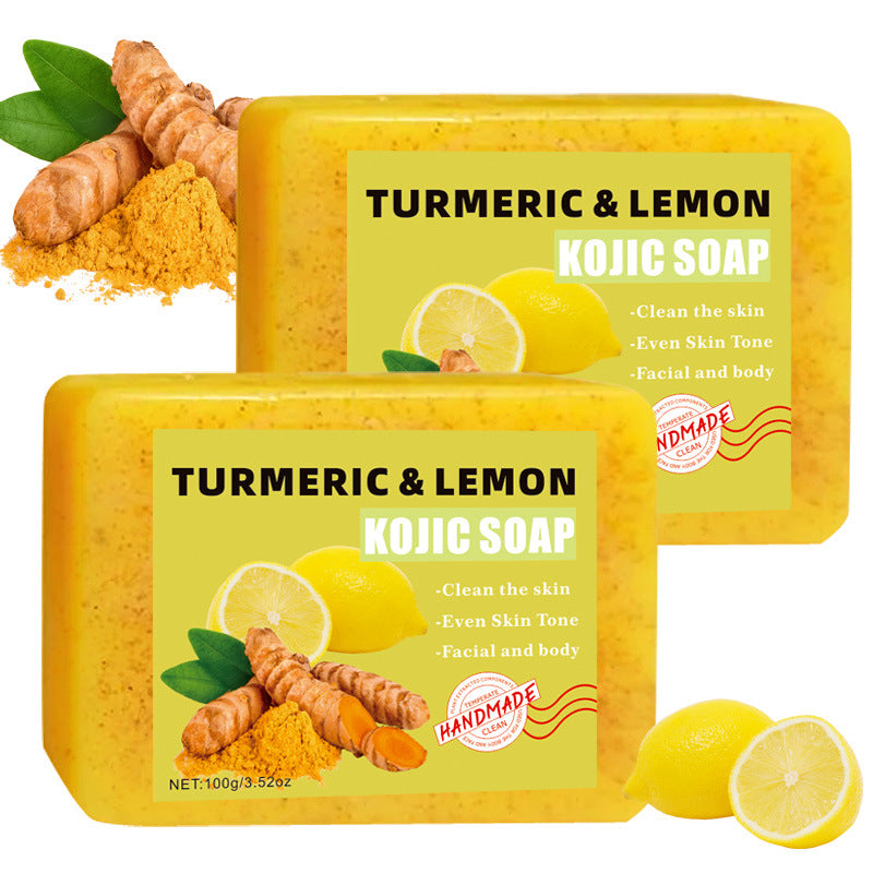 Lemon Turmeric Kojic Acid Soap