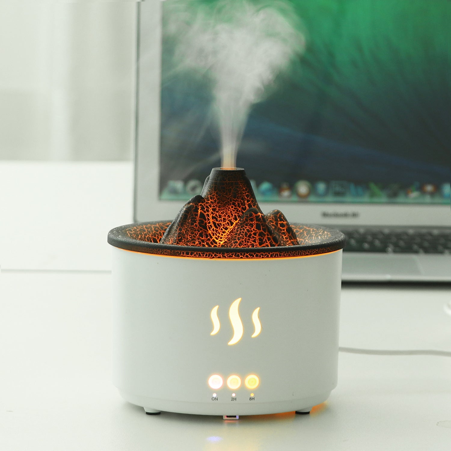 Volcanic Aromatherapy Humidifier with LED Light
