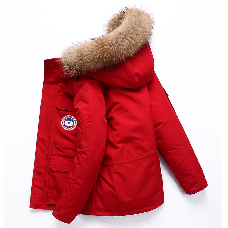 Parker Hooded down Jacket for Men and Women
