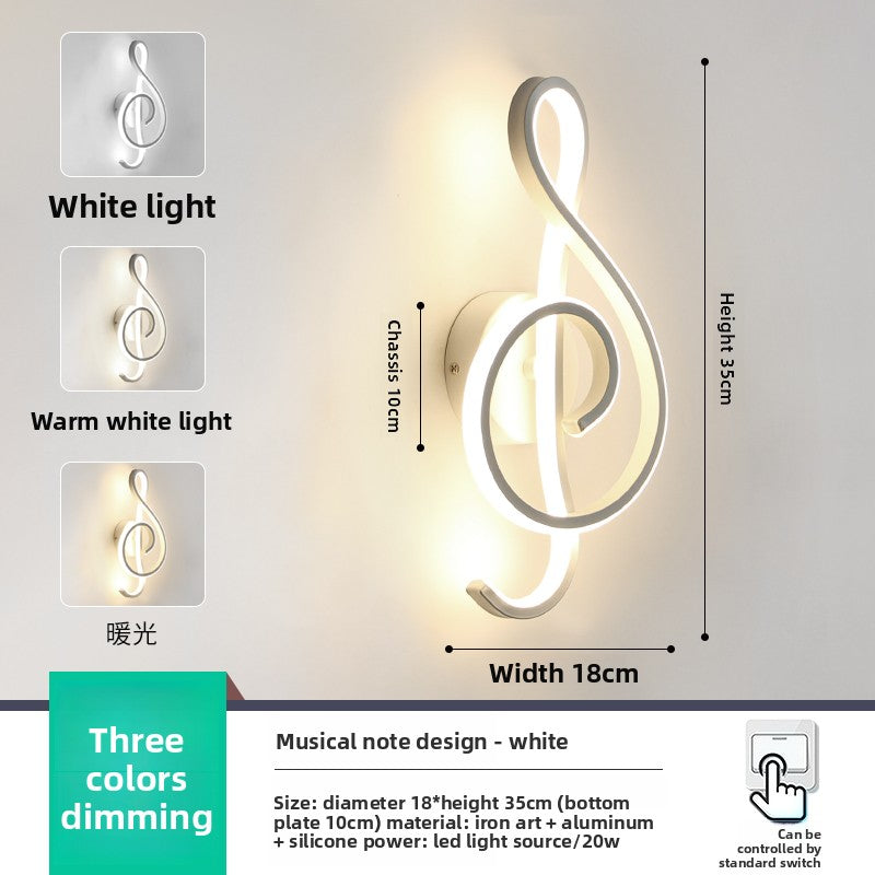 Modern LED Wall Light for Indoor Use
