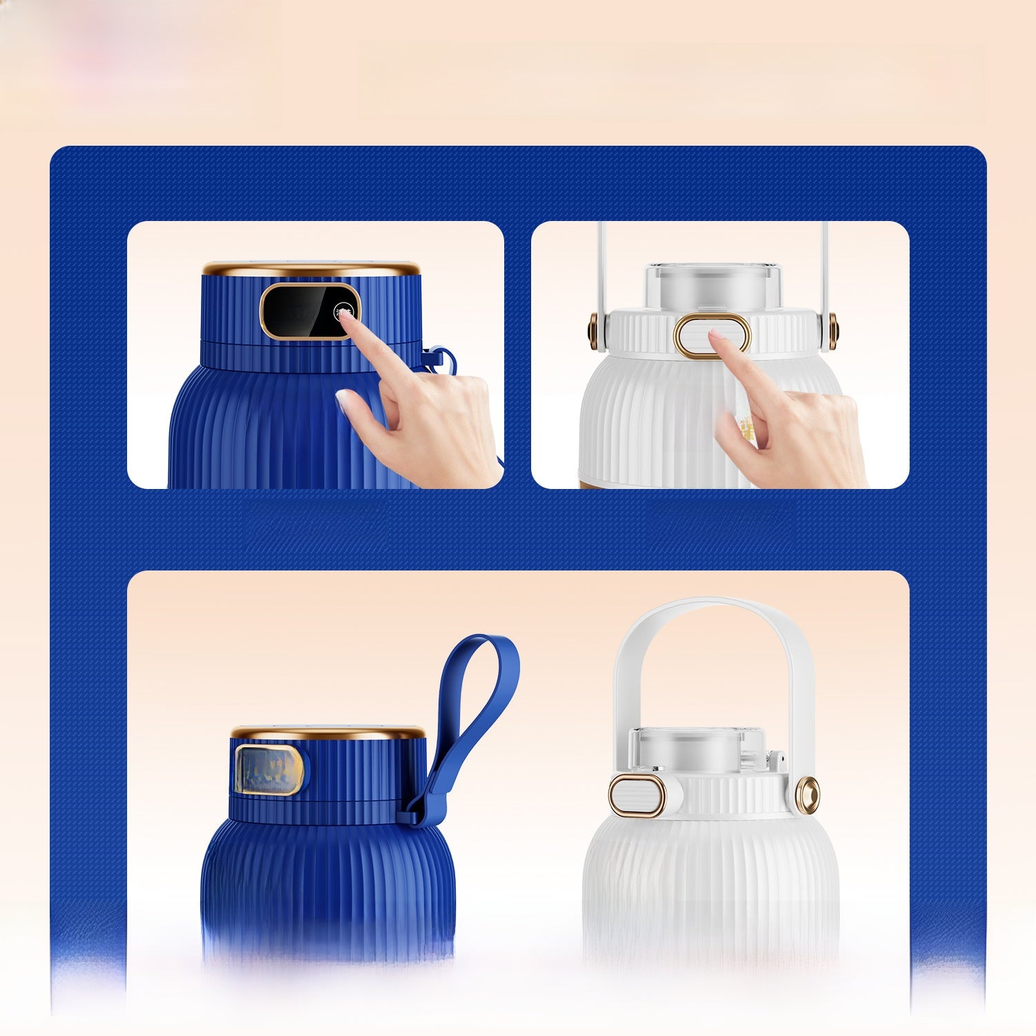 Portable household multi-functional small electric fruit juicer