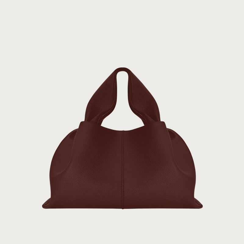 Polene Style Leather Crossbody Bag