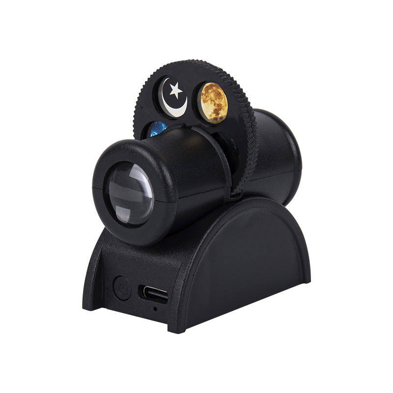 USB Star Projection Night Light with Celestial Slides