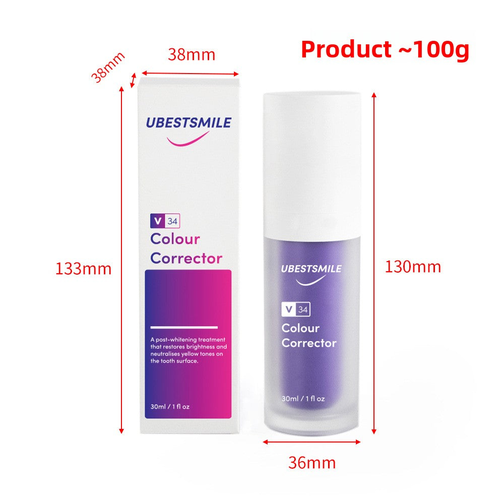 Purple Teeth Whitening Toothpaste
