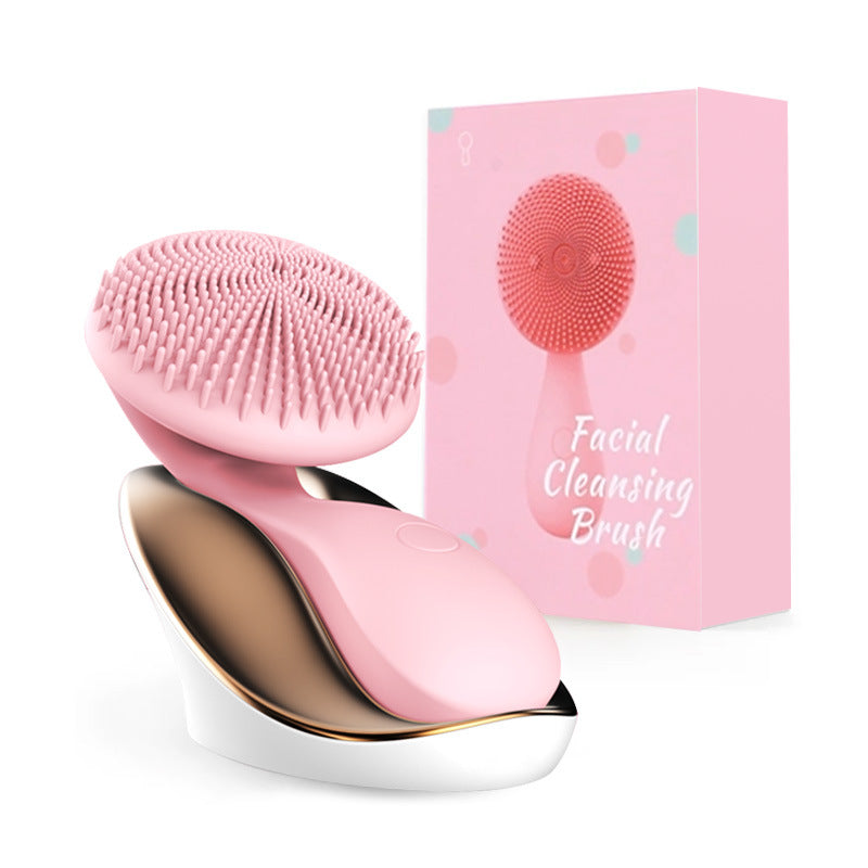 Magnetic Silicone Electric Facial Cleansing Instrument