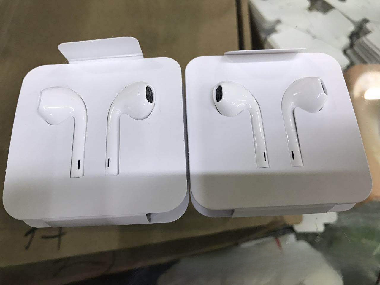 Round-hole wire-controlled iphone flat-head headphones