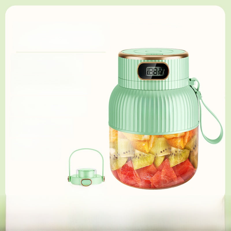 Portable household multi-functional small electric fruit juicer
