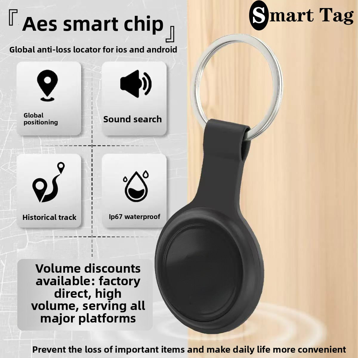 GPS Pet Locator Anti-Lost Tracking Device