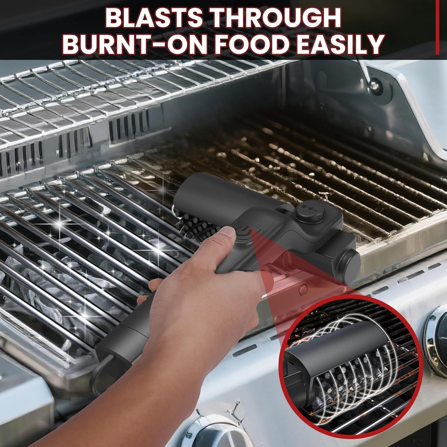 Electric Grill Cleaning Brush