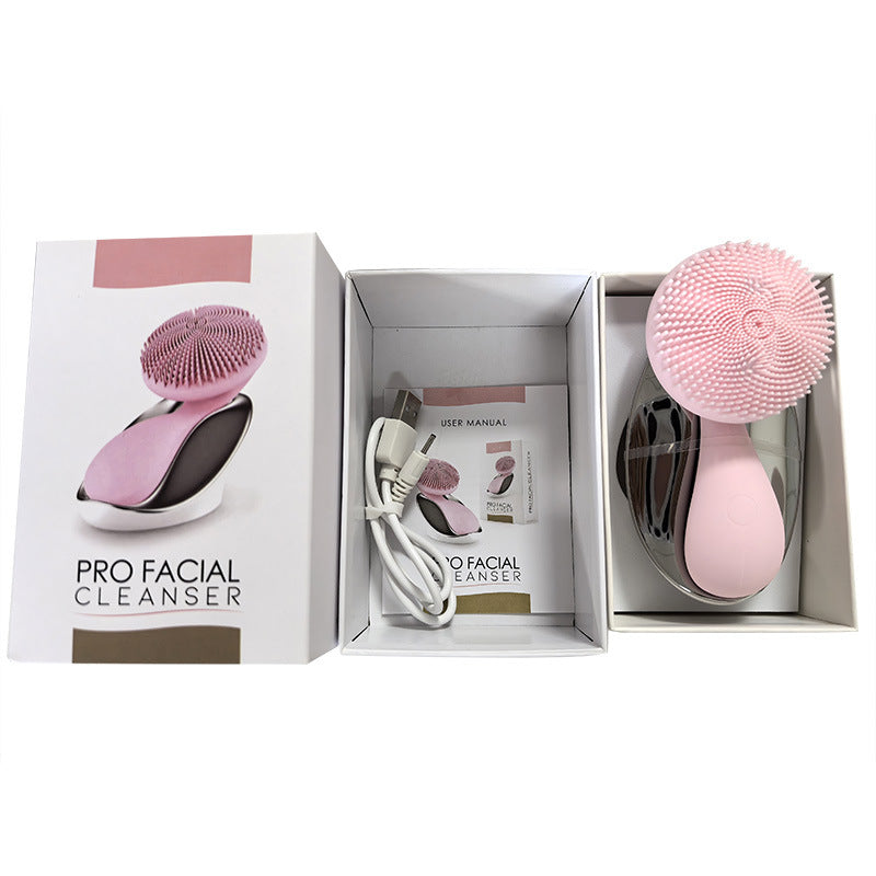Magnetic Silicone Electric Facial Cleansing Instrument