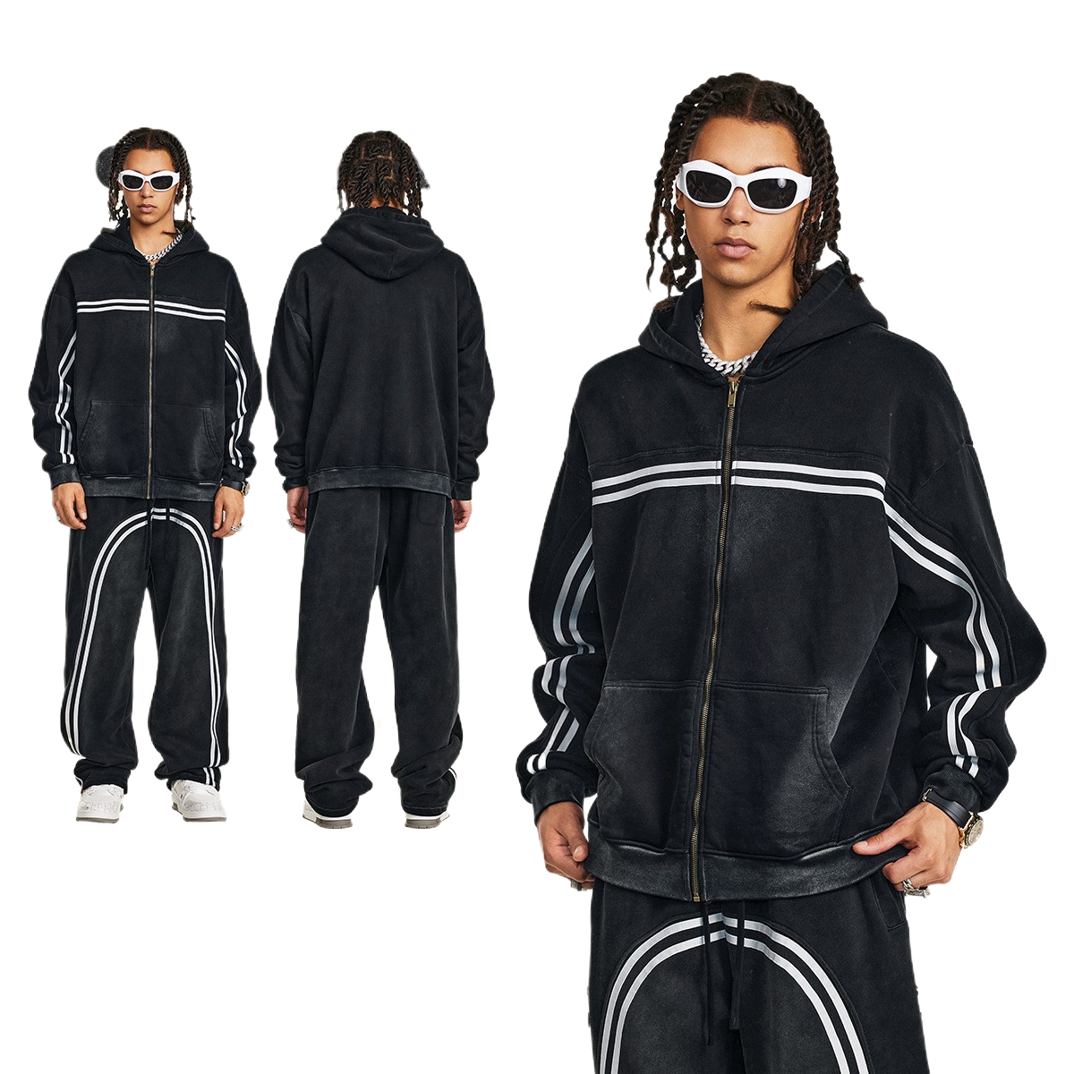 Hooded Sports Sweatshirt for Men